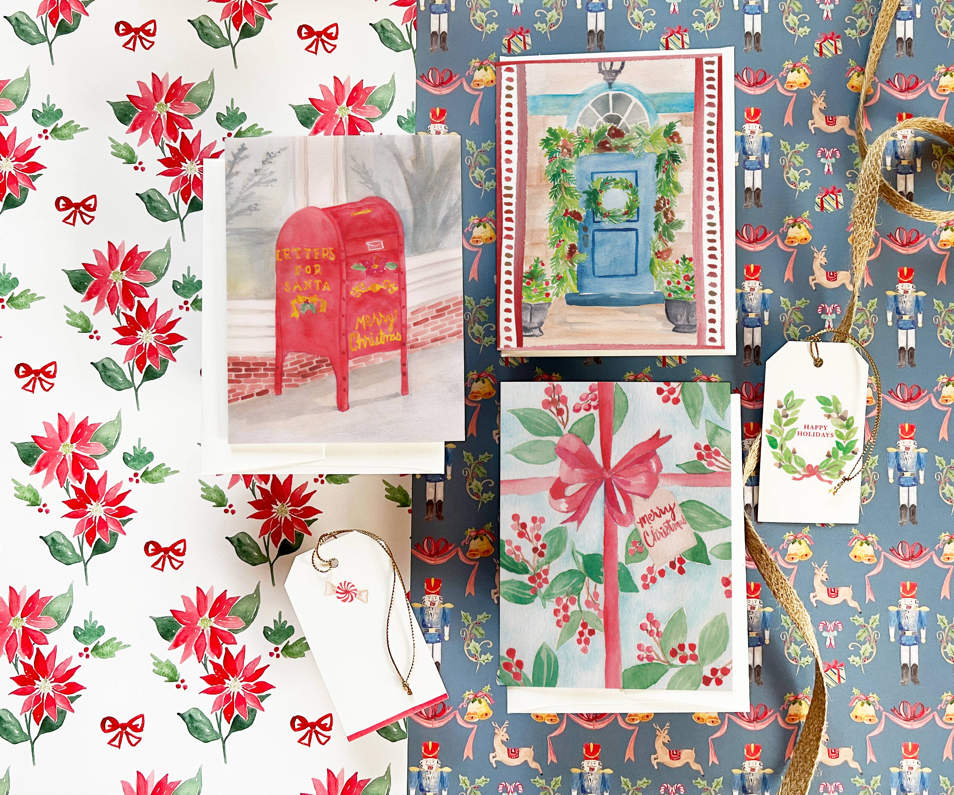 MALWEST design – wholesale Omslagspapper – Nötknäpparen omslagspapper1