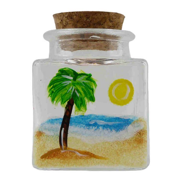 My Happy Place Spice Jar - Discontinued Design for wholesale by Classy Art Designs, LLC