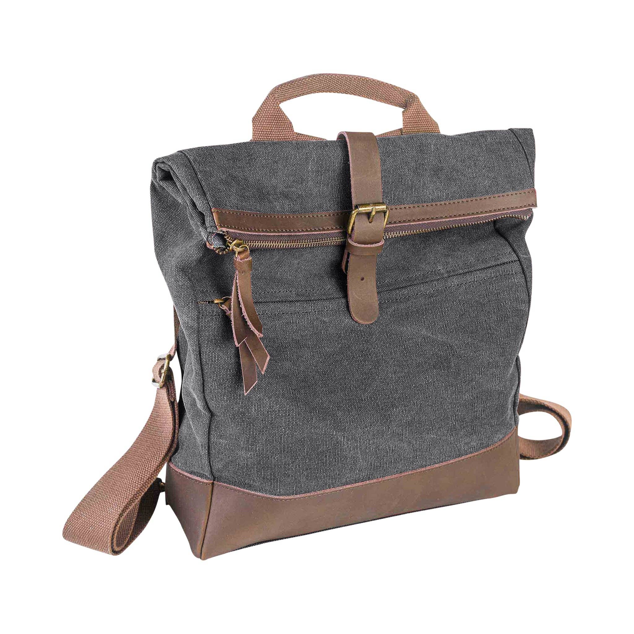 ZEDE PARIS - Vente Sac à dos – unisexe - ECOLE MILITAIRE - Sac à dos en toile et cuir37