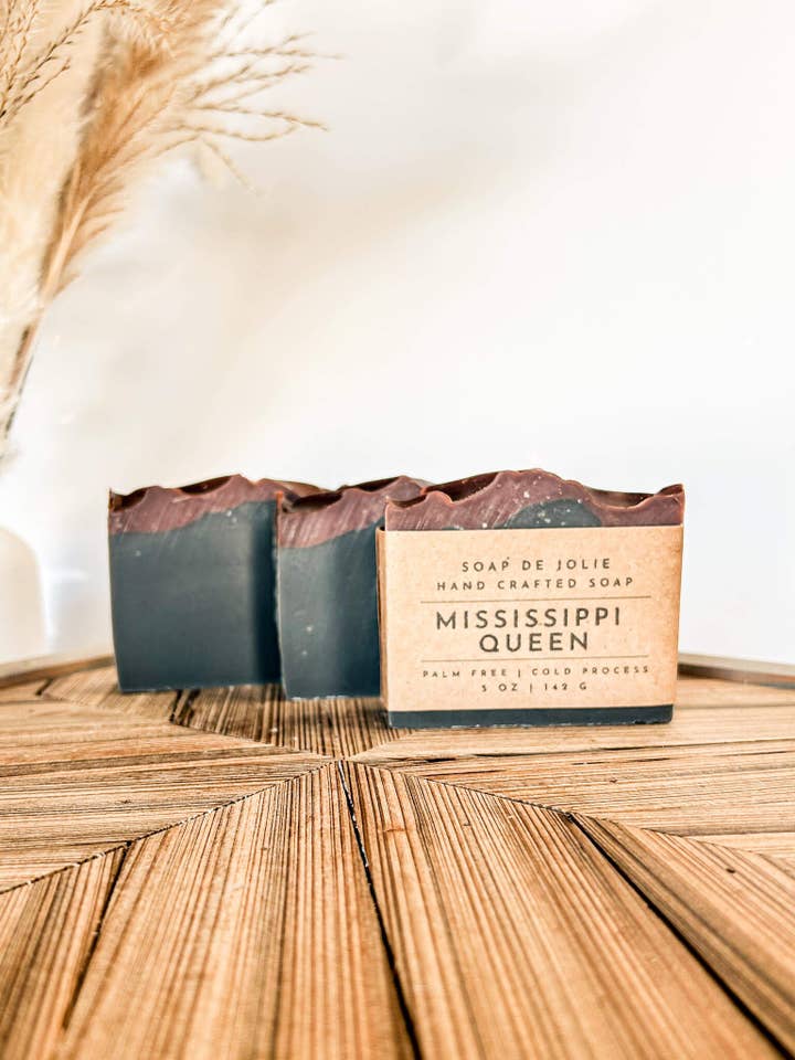 Mississippi Queen Cold Process Soap for wholesale by Soap de Jolie