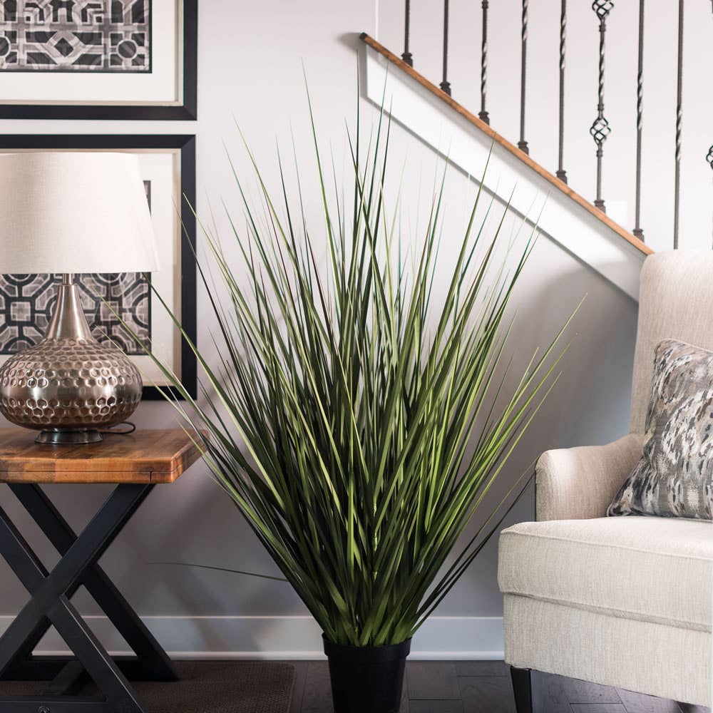 Green Vickerman 60" Extra Full Grass Potted for wholesale on Faire1