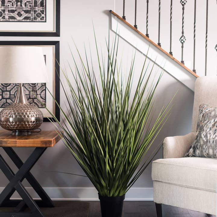 Green Vickerman 60" Extra Full Grass Potted for wholesale on Faire1