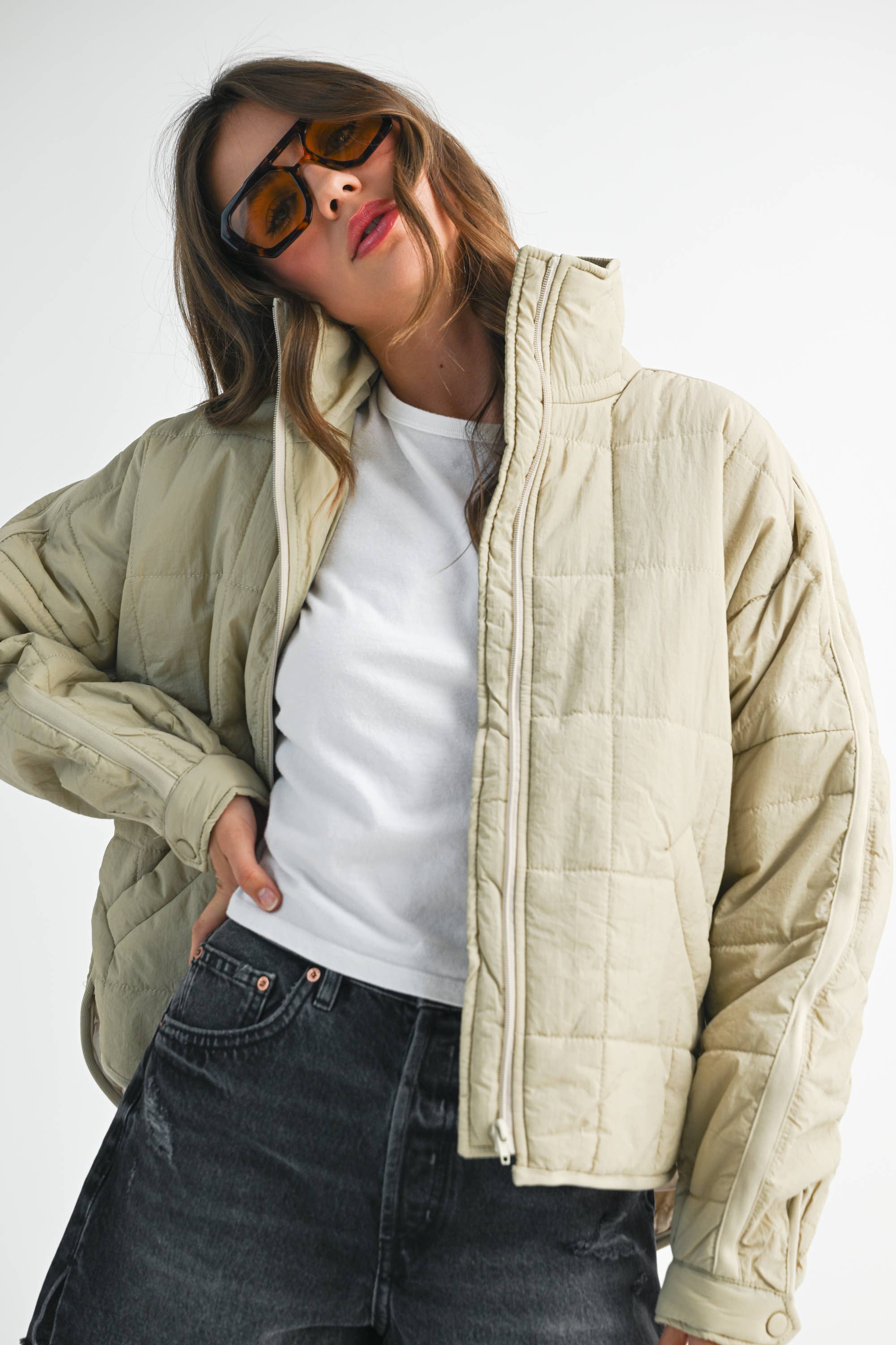 AEMI + CO - Wholesale Puffer Jacket - Women's - 5106EK Bebe Puffer Jacket19