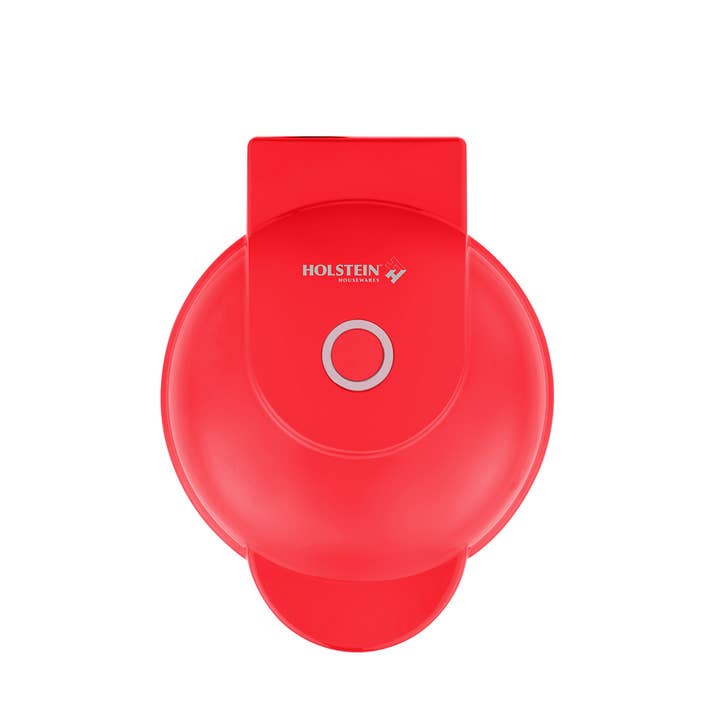 Holstein Housewares - Wholesale Kitchen Appliance - Personal Waffle Maker Single Unit - Kitchen Appliance