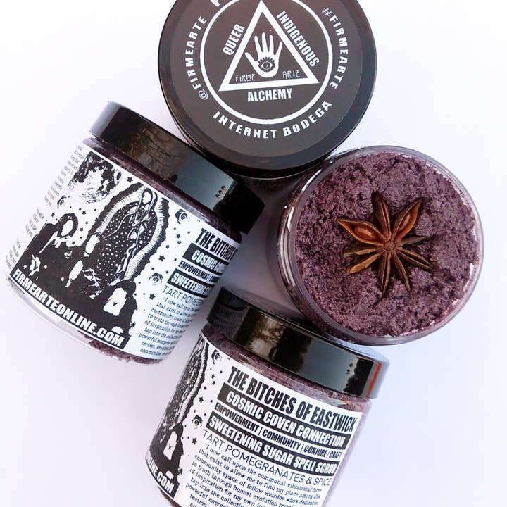 Sugar Spell Scrub | The bitches of Eastwick | Cosmic coven connection for wholesale by Firme Arte Internet Bodega