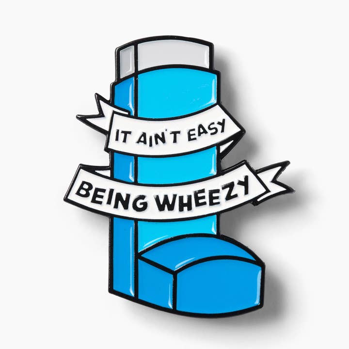 Threadheads - Wholesale Lapel pin/button - It Aint Easy Being Wheezy Enamel Pin