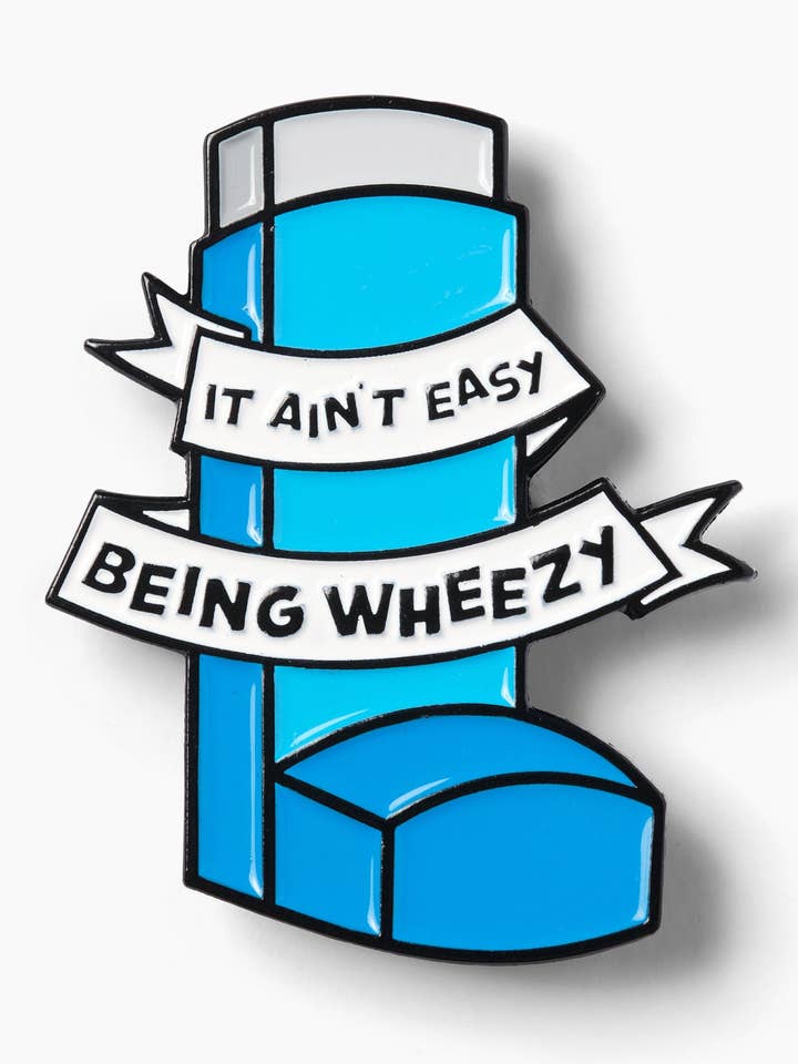 Alfiler esmaltado «It Ain't Easy Being Wheezy» para venta al por mayor de Threadheads