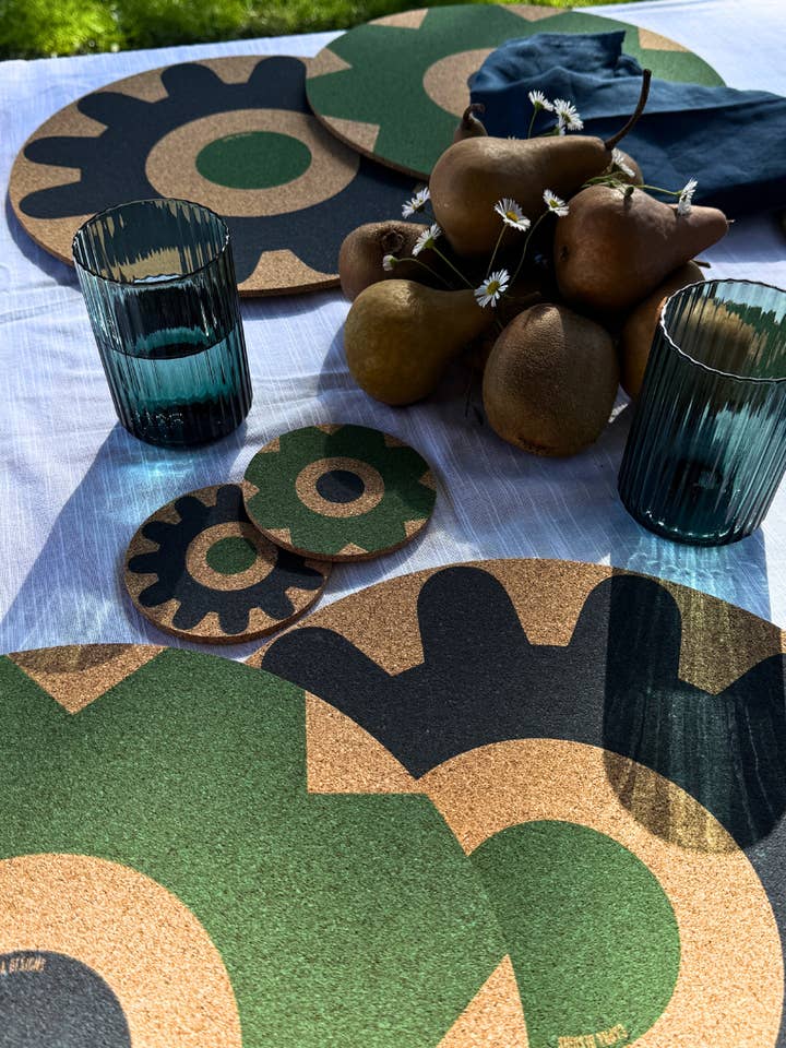 SOL BORDSKÅNER | SÆT AF 2 for engroshandel hos Capra Designs