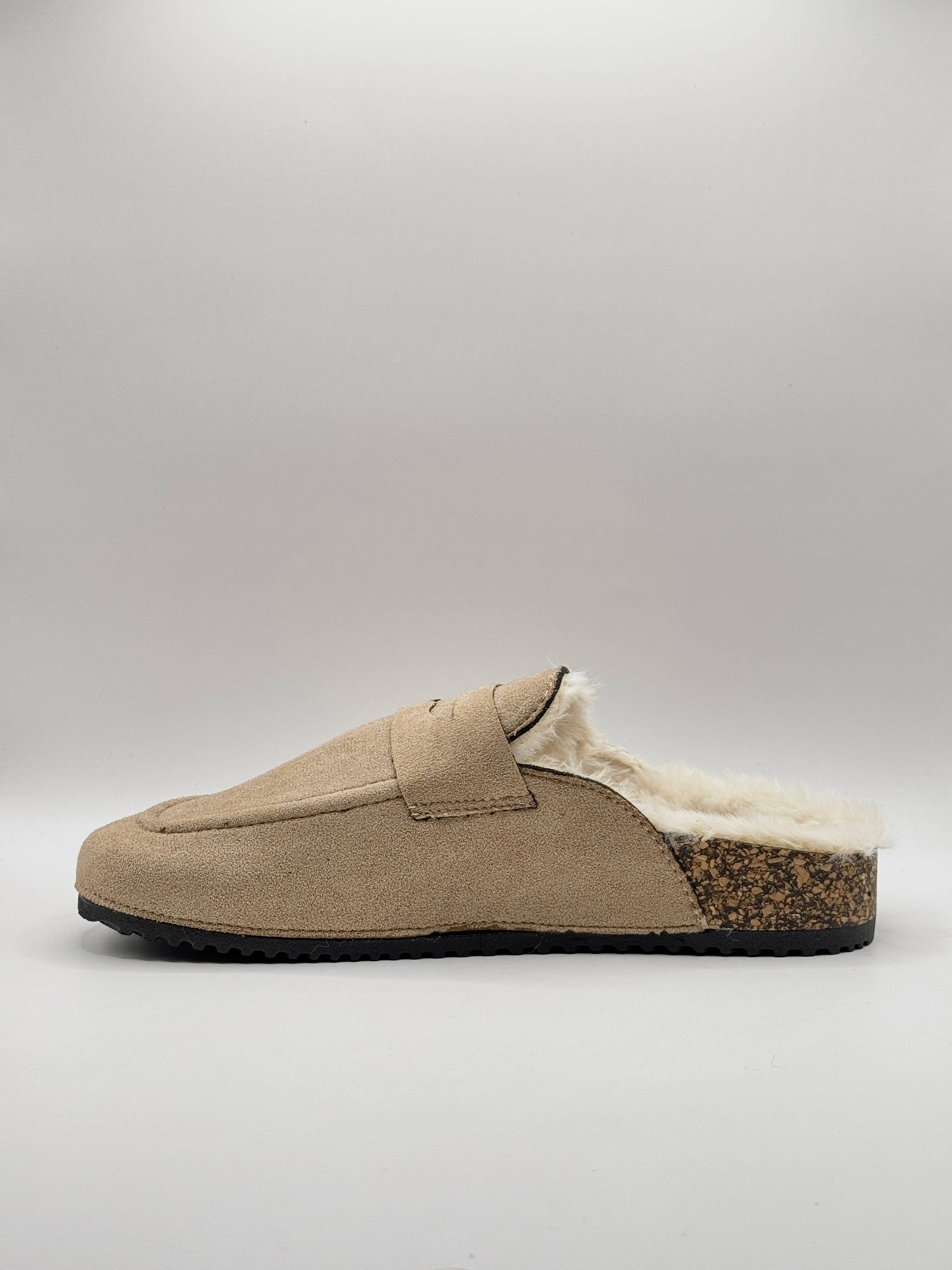 WILADY - Vente Sabots – femme - Sabots à fourrure élégant14