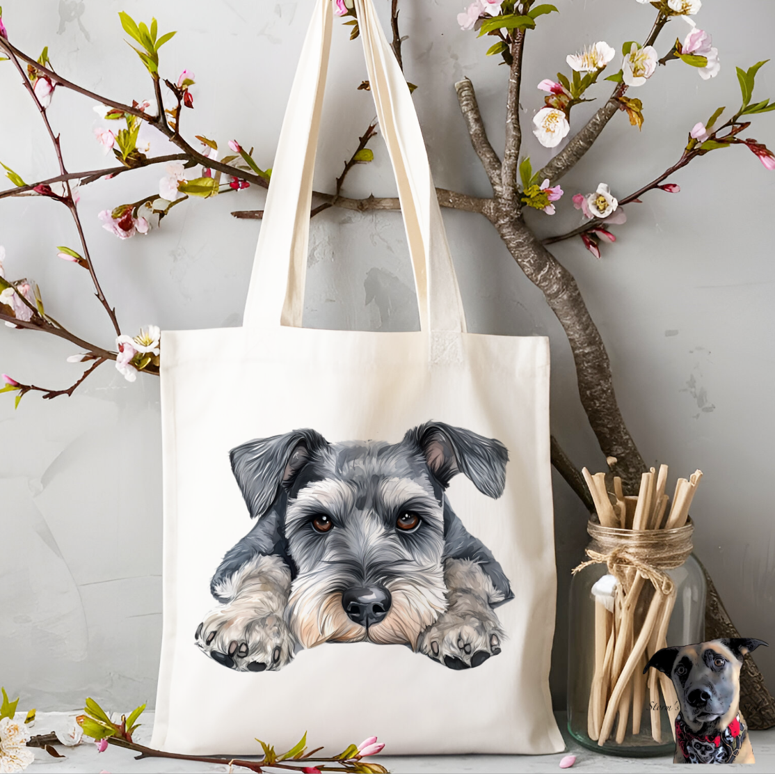 Storms Style – wholesale Tote bag – Unisex – Dog Tote Bag - 308 Designs 10