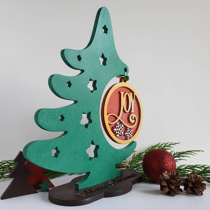 Árbol de Navidad de madera | Joy para venta al por mayor de Wood Art Shop