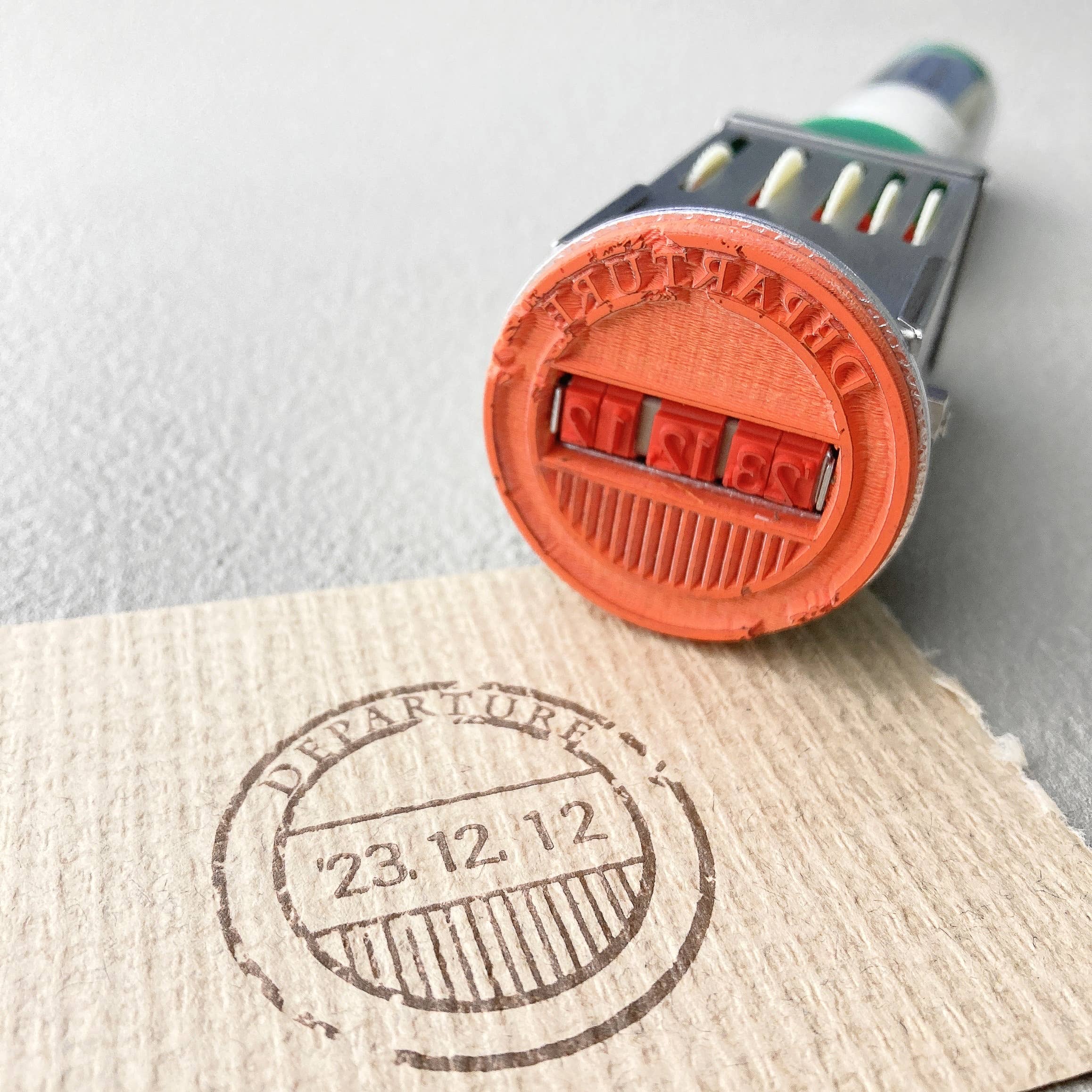 Japacolle — Japan Collections | See Latest News in "About" - Vendita all'ingrosso Timbro in gomma/decorativo - Timbro data KI 36mm0