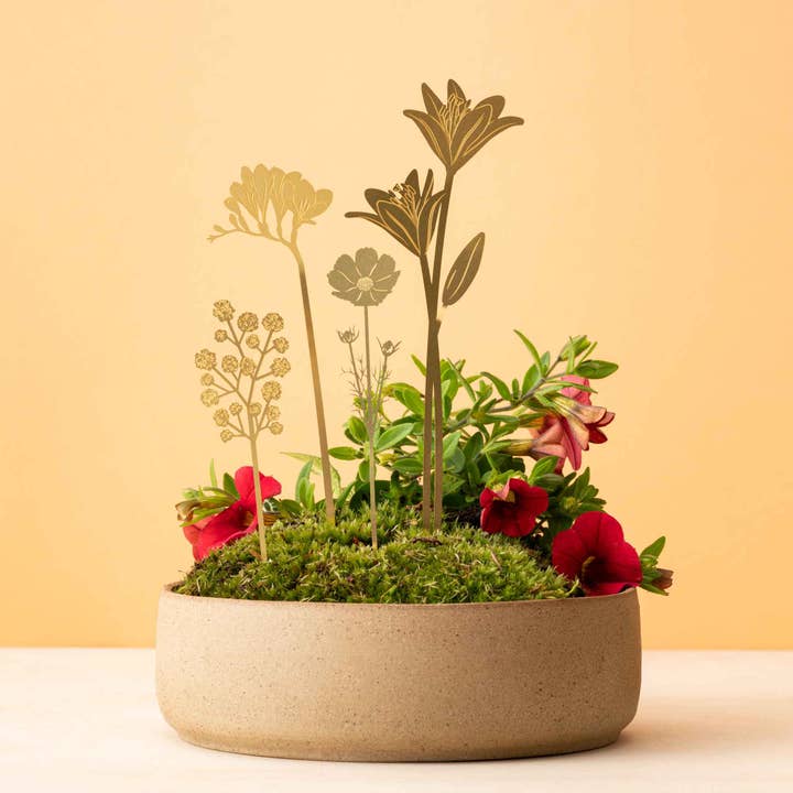 Another Studio U.S - Vendita all'ingrosso Decorazione - Bouquet Brass Bloom - Decorazioni floreali in ottone per vasi di piante4