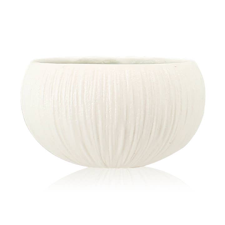 Bol Urus de porcelana azul y blanca de 8 cm para venta al por mayor de Ogo living