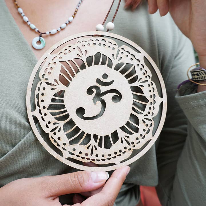 Om Symbol Wall Decor for wholesale by Ant Design Gifts