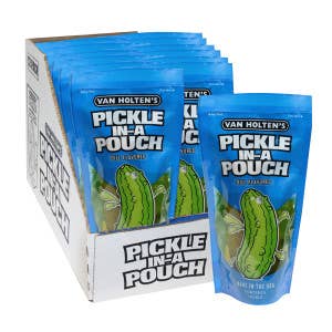 L&F Universal Goods - Wholesale Fruit Snacks - Van Holten's Dill Pickle In A Pouch 12 CT
