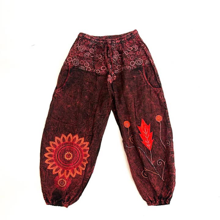 Mandala Stitch Broek (ST-PANT-MT-30) voor wholesale door Shop Therapy