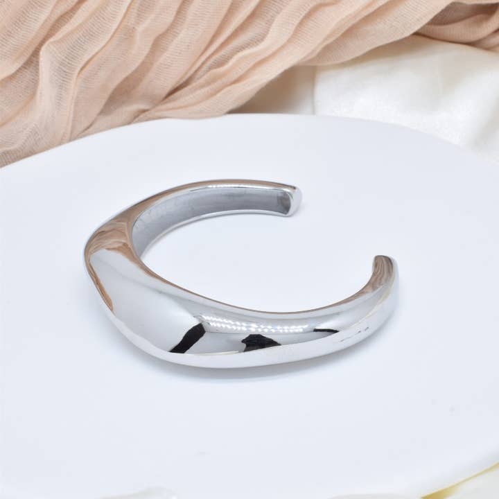Kapyco - Wholesale Bangle Bracelet - Stainless steel bangle bracelet - BR1103635