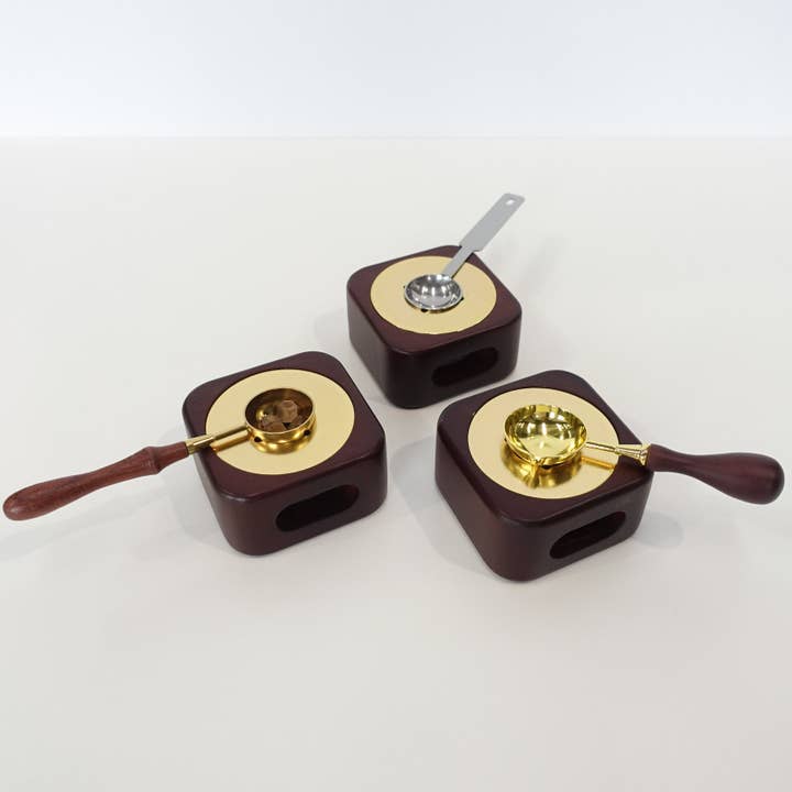 Fiona Ariva - Wholesale Spoon Rest - Spoon Holder Stove - Square Golden