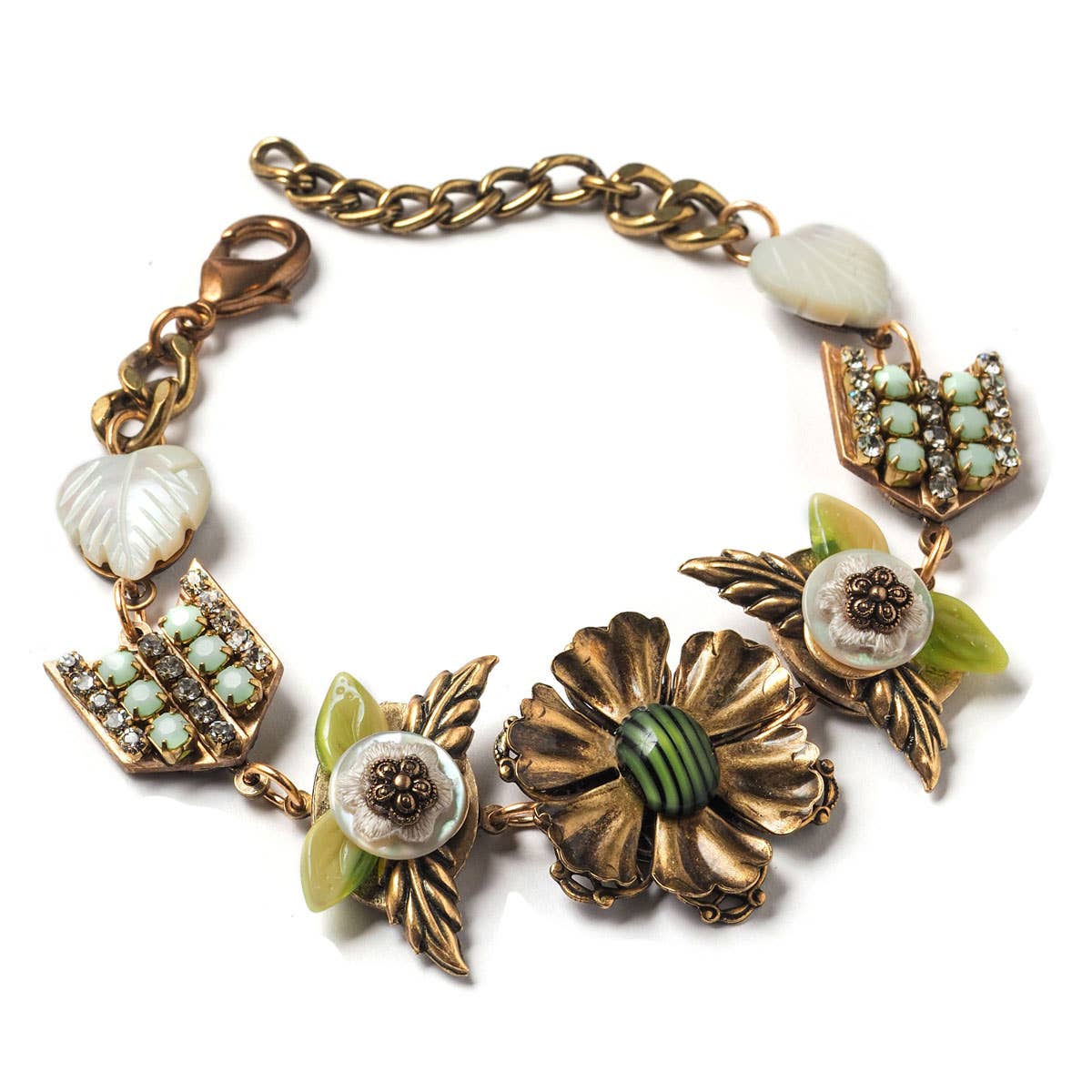 Elements Jill Schwartz – Pulseira com pendente por atacado – Pulseira Asas e Setas Flores1