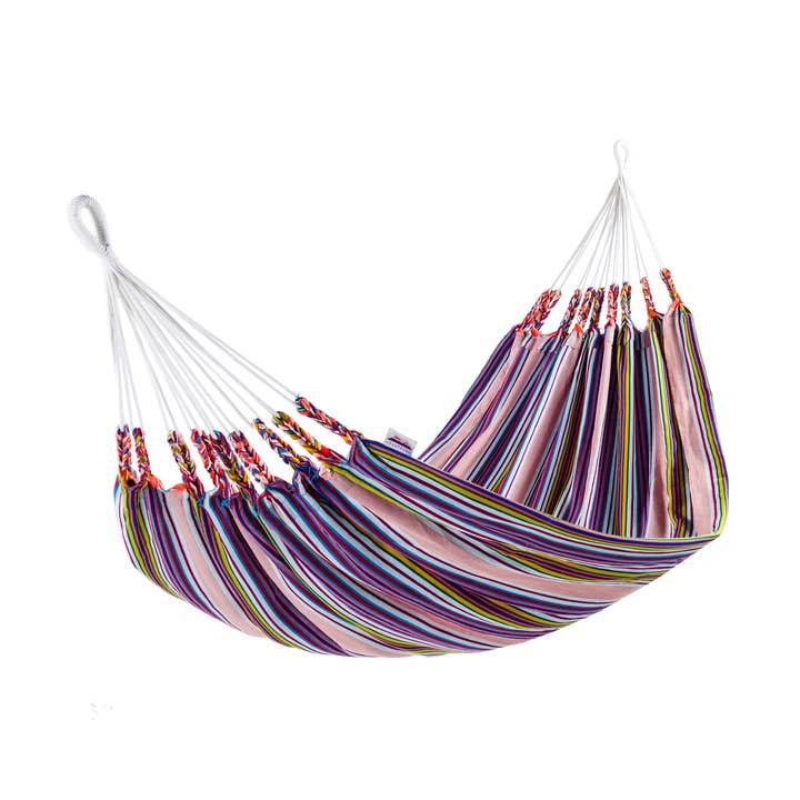 Amaca La Orense Blue Double, tessuto spesso, puro cotone, han per la vendita all'ingrosso da parte di Naya Nayon