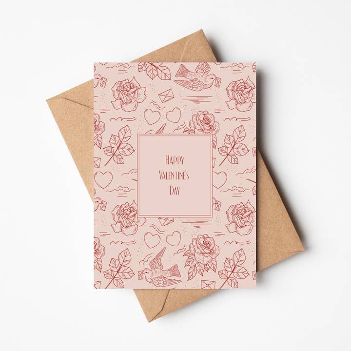 Carte Saint-Valentin pour la vente par Franky and J. Designs
