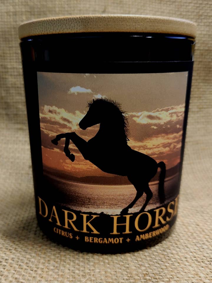 Caballo oscuro para venta al por mayor de Napa Glow Candle Company