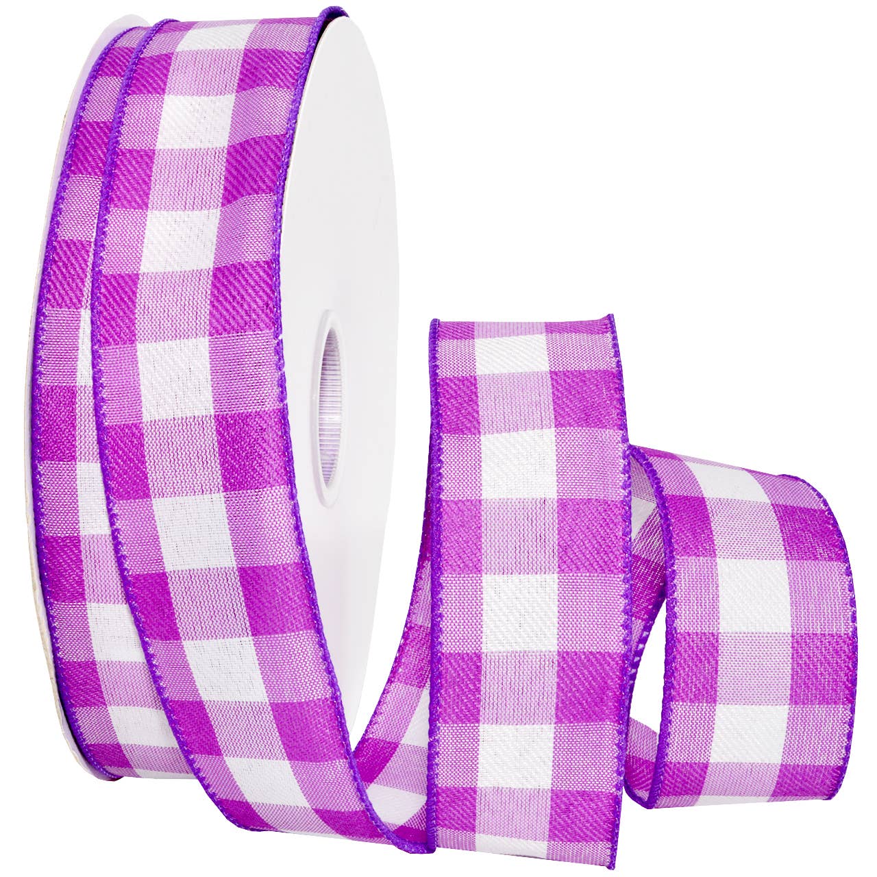 Morex Ribbon - Wholesale Ribbon - Gift Wrapping - #7382 Gingham Style (wired) Plaid17