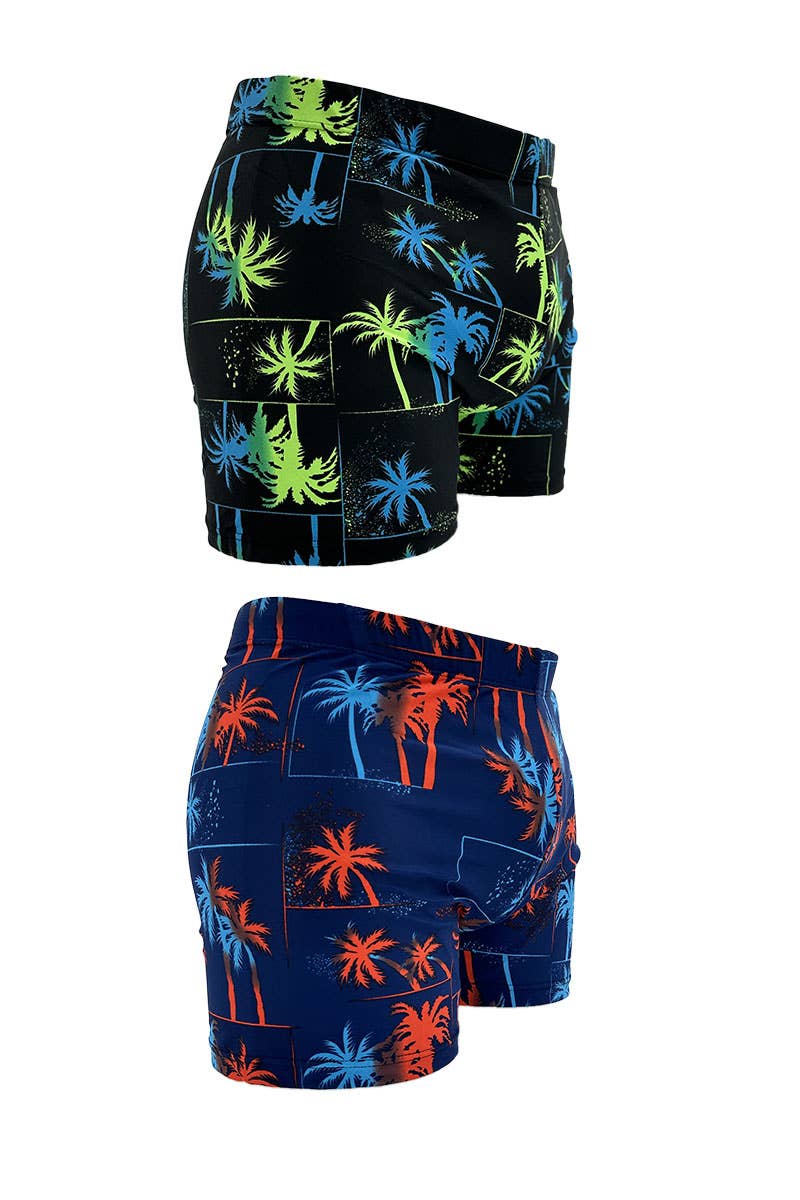 Blandad Palm Tree badboxershorts för herrar/MB2315 för wholesale på Faire0