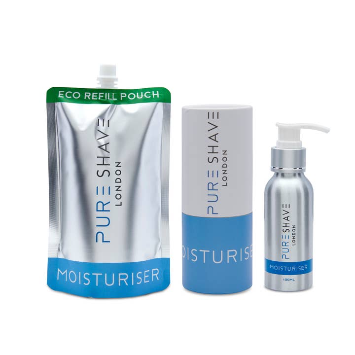 300ml Moisturiser Eco Refill Pouch for wholesale by Pure Shave London