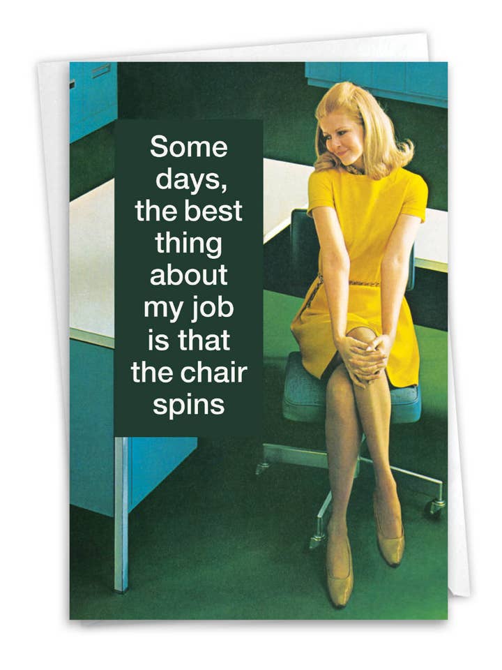 Årsdagskort - Swivel Stol för wholesale av NobleWorks