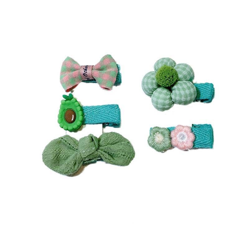 KiddieKickz - Vente Ensemble d'accessoires pour cheveux – enfant - Set de barrettes pour enfants en tissu13