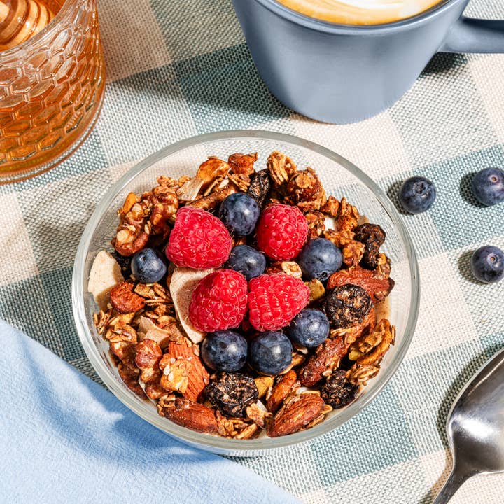 The Hampton Grocer Granola - Wholesale Granola - Cinnamon + Dried Cherry Granola2