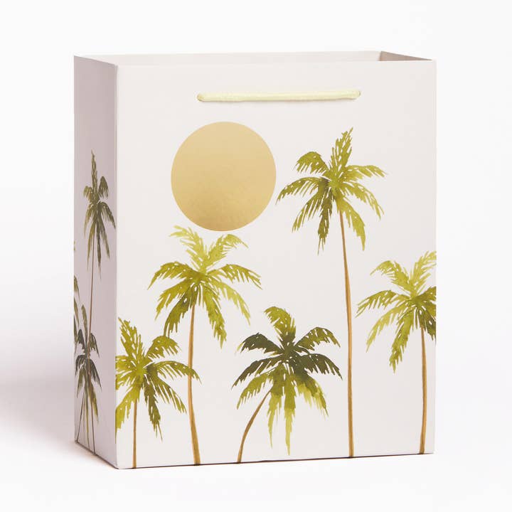 Palm Trees Medium Gift Bag for wholesale by Abigail Jayne Design