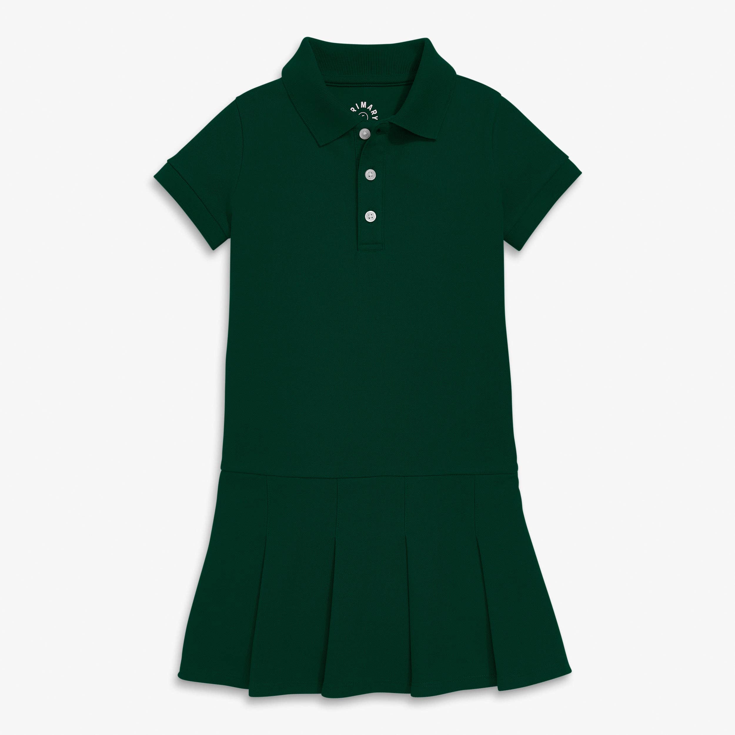 Primary - Wholesale Dress - Kids - Short Sleeve Pique Polo Dress3