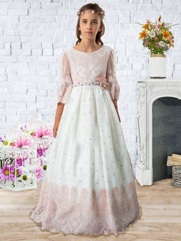 COMUNHÃO LUAR/MODELO: NADIA por atacado de JaviLar Kids