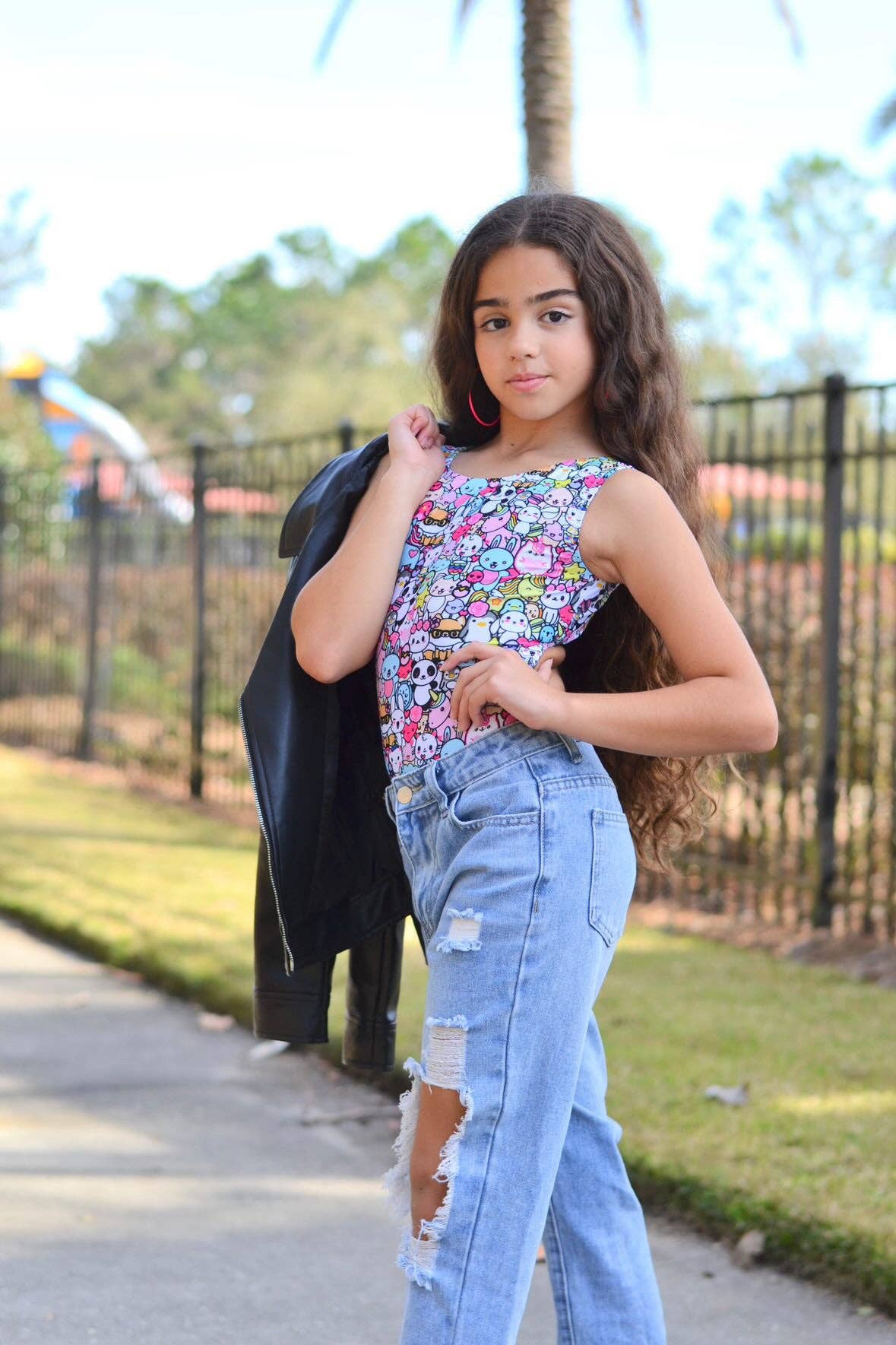 Foxy's Leotards – Maiô - Crianças por atacado – Encontra o collant FOX1