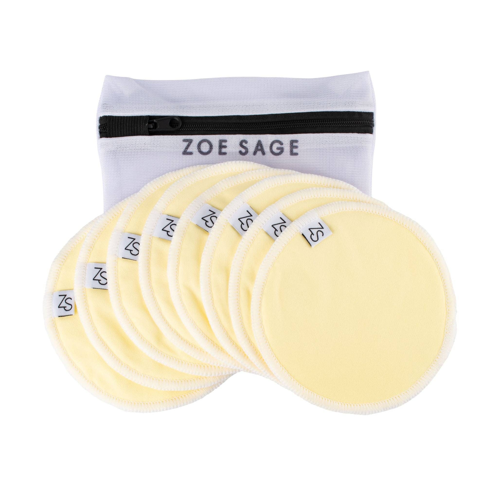 Zoe Sage - Wholesale Nursing pillow/pad – Maternity - Washable Bamboo Nursing Pads (8pk) - Cape Honey2