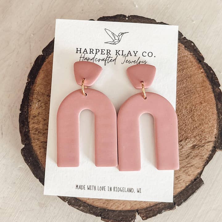The Lakelynn Set- Polymer Clay Dangle Earrings for wholesale by Harper Klay Co