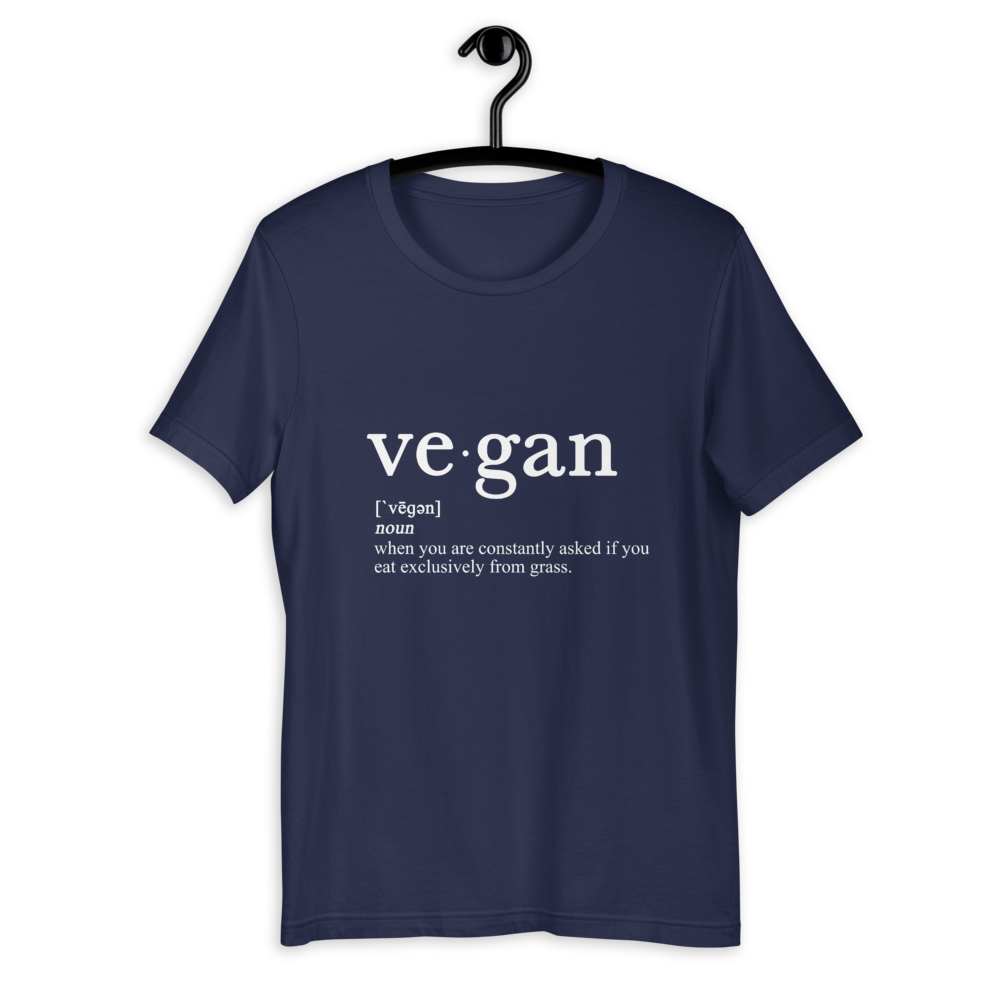 VEGANCLO - Wholesale Screen Printed T-Shirt - Unisex - VEGAN DEFINITION | Unisex T-Shirt2