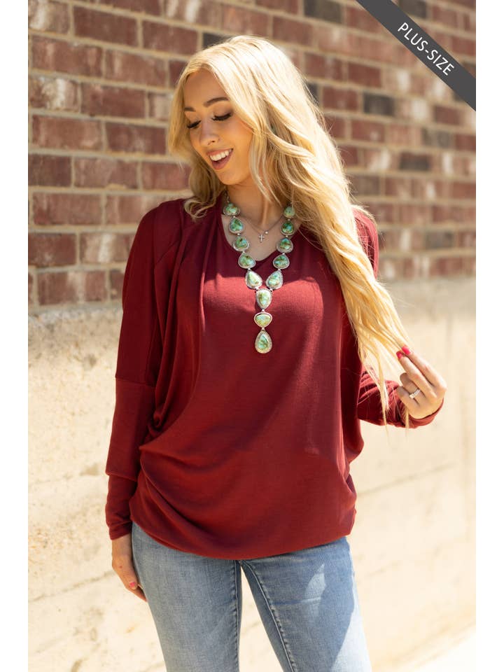 Dear Scarlett - Wholesale Tunic - Women's - PLUS SIZE Everyday Basic Go To Top7