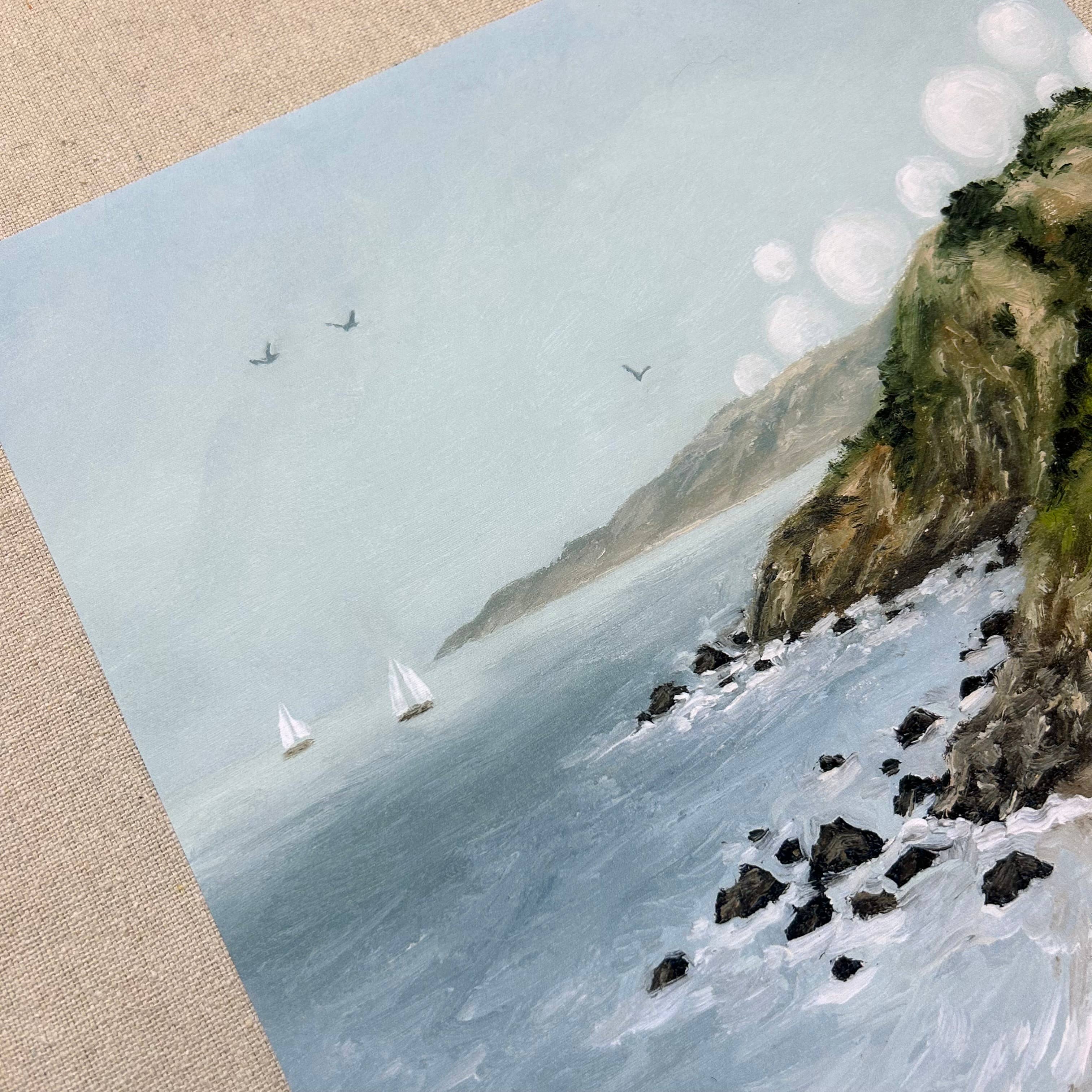 sophie wyatt studio. - Wholesale Art Print - "A Love Letter to the Sea" Fine Art Print3