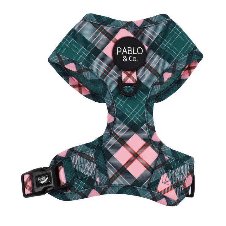 Pablo & Co. Boutique - Wholesale Pet Harness - Dog - Patch's Plaid: Adjustable Harness
