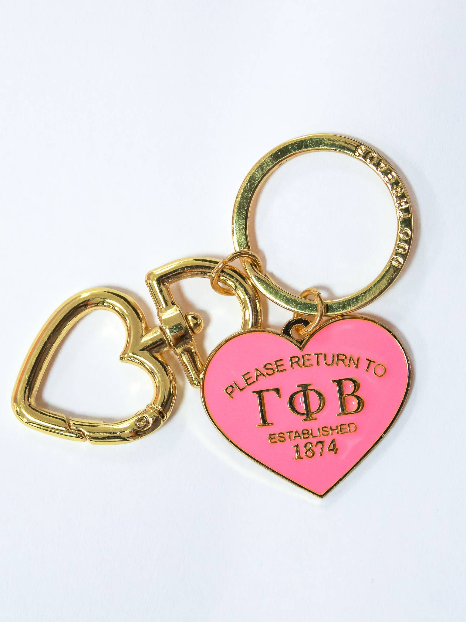 Duo Threads - Wholesale Keychain - Women's - Please Return Sorority Key Ring14