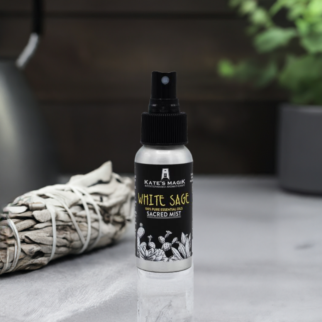 Goddess Provisions - Vente Spray d'ambiance à la sauge - Brume sacrée Sauge Blanche1