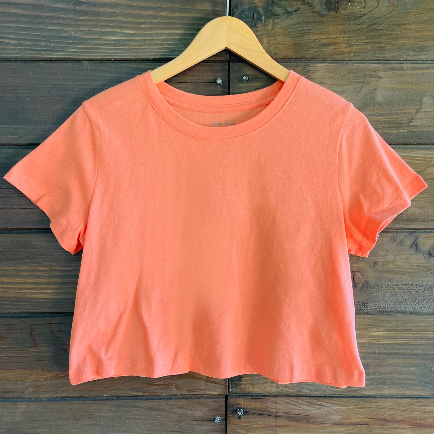 LOVING PEOPLE - Wholesale T-shirt – women's - Premium Cotton Crop Tops (New Colors!)3