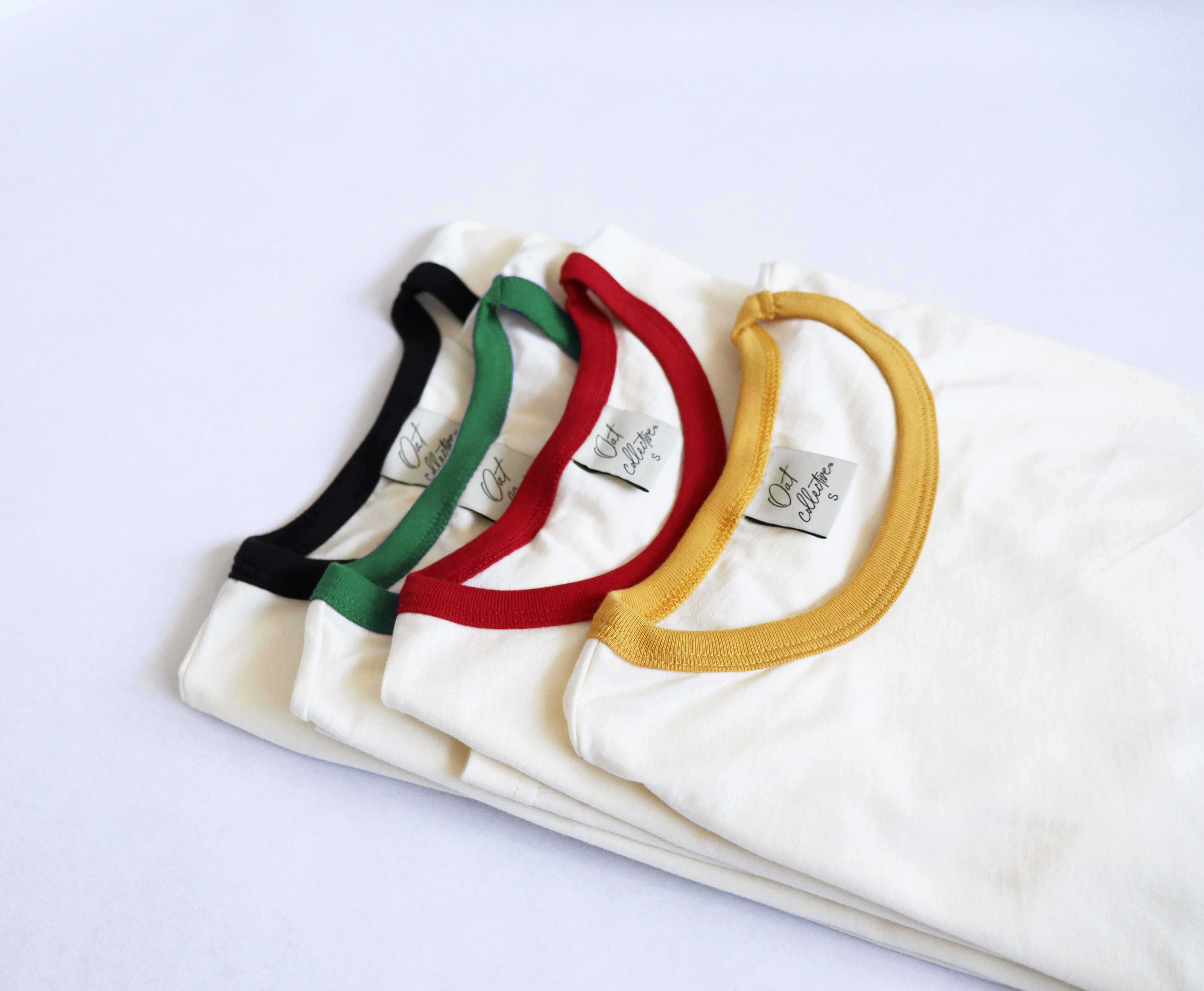 OAT COLLECTIVE - Wholesale Screen Printed T-Shirt - Kids - THY KINGDOM COME Toddler Ringer Graphic Top5