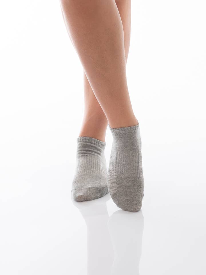 COMFORT SNEAKER - mid grey for wholesale by DAILYSOCKS