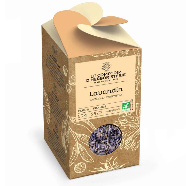 LE COMPTOIR D'HERBORISTERIE - Wholesale Health/Detox Tea - LAVANDIN INFUSION ORGANIC FLOWER FRANCE 50G