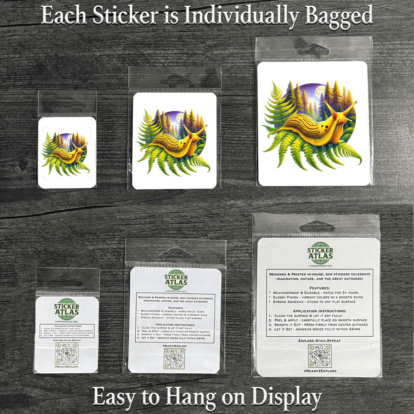 Sticker Atlas - Wholesale Sticker - Moonlit Slug Sticker1